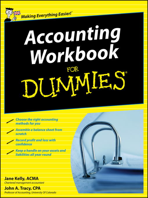 Title details for Accounting Workbook For Dummies by Jane Kelly - Wait list